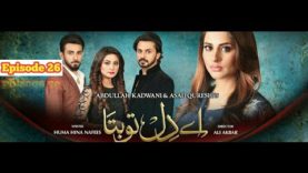 Aye Dil Tu Bata | Episode 26 | New Pakistani Drama