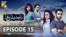 Tajdeed e Wafa Episode #15 HUM TV Drama 30 December 2018