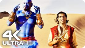 ALADDIN All Trailers 4K UHD (2019) Live Action Disney Movie