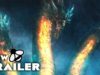 GODZILLA 2 King Ghidorah Intimidation Spot & Trailer (2019) King of the Monsters