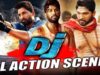 DJ All Back To Back Action Scenes Hindi Dubbed | Allu Arjun, Pooja Hegde, Rao Ramesh