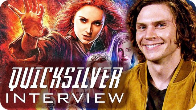 No more X-Men Movies? | DARK PHOENIX Interview with Evan Peters