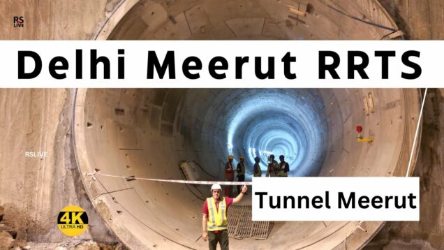Biggest Tunnel in india 🇮🇳😱 | Delhi Meerut RRTS TUNNEL | NCRTC|PAKISTAN REACTION