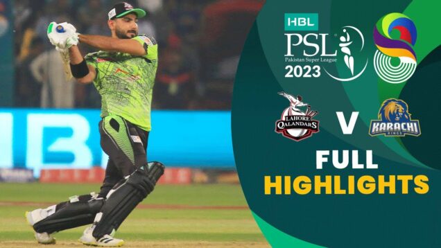 Full Highlights | Lahore Qalandars vs Karachi Kings | Match 30 | HBL PSL 8 | MI2T