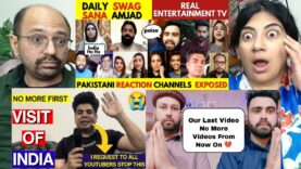 Daily Swag, Real Entertainment TV,  Sana Amjad And ALL Pakistani Reaction Channels EXPOSED !😠