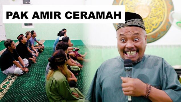 PAK AMIR CERAMAH, JEMA'AH PADA KAGET !