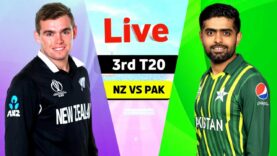 Pakistan Vs New Zealand Live  | PAK Vs NZ 3rd T20 Match Live