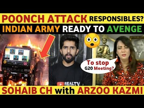 POONCH ATT@CK RESPONSIBLES? | PAKISTANI JOURNALIST ARZOO KAZMI REACTION ON POONCH INCIDENT | REAL TV