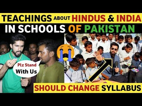 TEACHINGS ABOUT INDIA & HINDUS IN PAKISTANI SCHOOLS | LIFE OF HINDU GIRLS IN PAKISTAN | REAL TV