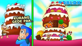 AKU BUAT KUE SUPER RAKSAKSA PENUH COKLAT UNTUK HADIAH PAK UNAT DI ROBLOX!!