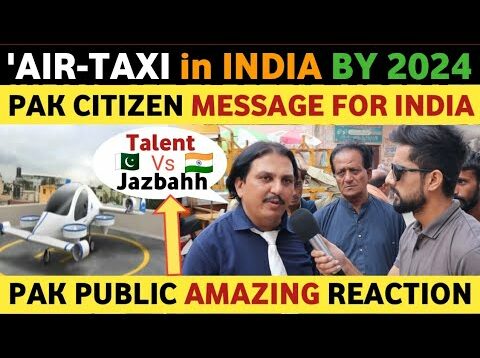 INDIA'S 1ST ELECTRIC AIRCRAFT😮 | PAKISTANI PUBLIC SHOCKING REACTION ON INDIA REAL ENTERTAINMENT TV