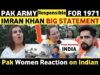PAK ARMY RESPONSIBLE FOR 1971 W@R SAY'S IMRAN KHAN |REAL TV PAKISTANI REACTION ON INDIA