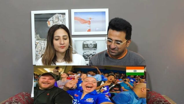 Pak Reacts to I flew to Mumbai for my FIRST IPL Cricket Match! RCB vs MUMBAI INDIANS 🇮🇳