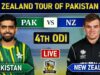 PAKISTAN vs NEW ZEALAND 4th ODI Match Live Scores & COMMENTARY | PAK vs NZ 4th ODI LIVE