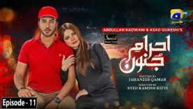 Ehraam-e-Junoon Episode 11 – [Eng Sub] – Digitally Presented by Sandal Beauty Cream – 12th June 2023