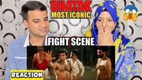 Ghatak Movie Most Iconic Fighting Scene Reaction | Sunny Deol Fight Scene From Ghatak | Danny, Sunny