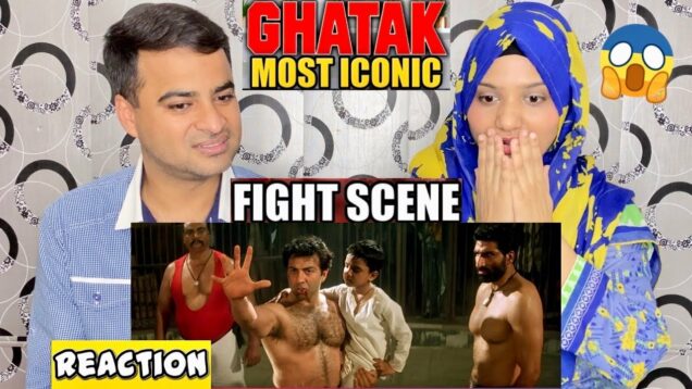 Ghatak Movie Most Iconic Fighting Scene Reaction | Sunny Deol Fight Scene From Ghatak | Danny, Sunny