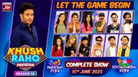 Khush Raho Pakistan Season 10 | Complete Show | Faysal Quraishi | 15th June 2023 | BOL Entertainment