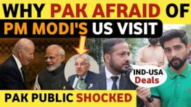 PAK AFRAID OF PM MODI'S US VISIT? | PAKISTANI PUBLIC REACTION ON INDIA REAL ENTERTAINMENT TV VIRAL