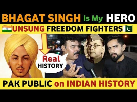 REAL HEROES OF INDIA🇮🇳 PAKISTAN🇵🇰 | NETAJI BOSE & BHAGAT SINGH | PAK CITIZEN VIRAL VIDEO IN INDIA