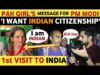 PAKISTANI GIRL FIRST VISIT TO INDIA | MESSAGE FOR PM MODI | PAK PUBLIC REACTION ON INDIA REAL TV