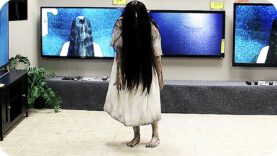 RINGS TV Store Prank (2017) Horror Movie