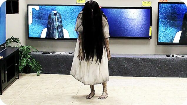 RINGS TV Store Prank (2017) Horror Movie