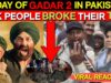 1st DAY OF GADAR 2 IN PAKISTAN | PAK PUBLIC BROKE THEIR TV'S | VIRAL REACTION | MuzammilQuershi |
