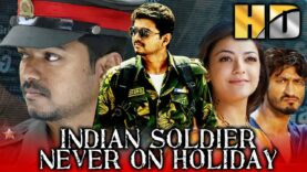 थलापति विजय की एक्शन हिंदी डब्ड मूवी | Indian Soldier Never On Holiday (HD) | काजल अग्गरवाल