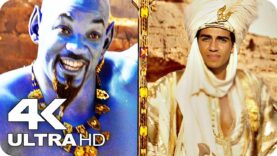 ALADDIN All Trailers 4K UHD (2019) Live Action Disney Movie