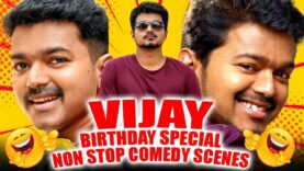 Vijay Birthday Special Non Stop Comedy Scenes | Indian Soldier Never On Holiday, Policewala Gunda 2