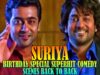 Suriya Birthday Special Superhit Comedy Scenes Back To Back|The Fighterman Singham, Vel, No.1 Judwaa