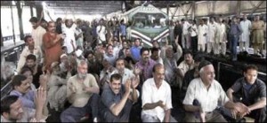 railway protest