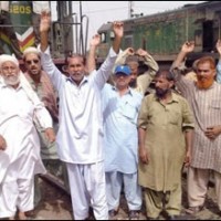 railway protest