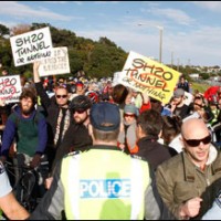 Protest auckland