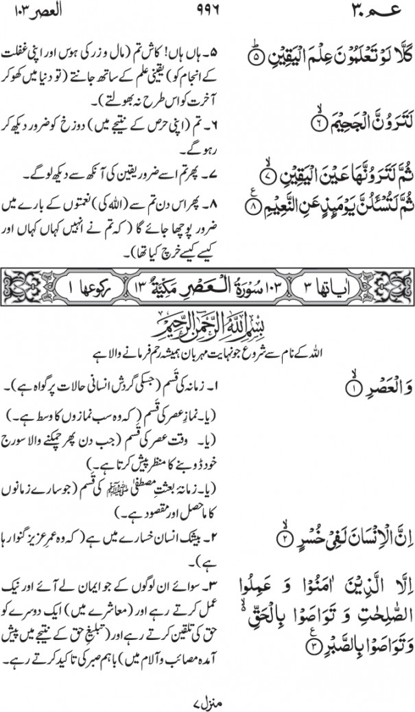 102-Surah At-Takathur