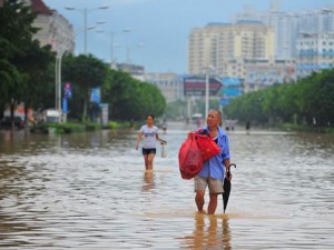 China rain