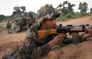 india us army