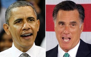 Obama Romney