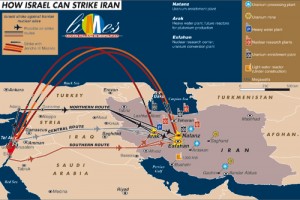 israel strike ran