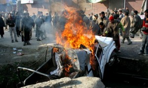 kashmir protest