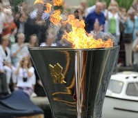 olympic torch