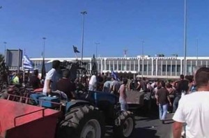 Farmers protest