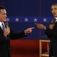 Mitt Romney and Barack Obama