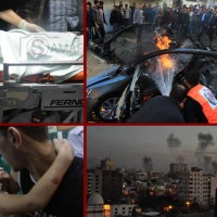 Gaza under Israeli attack