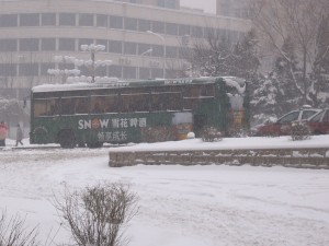 China Snow Falling