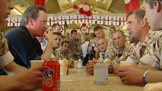 David Cameron Visits Afghanistan