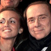 Silvio Berlusconi with Francesca Pascale