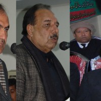 Bhimber Ch Abdul Majeed Addressing