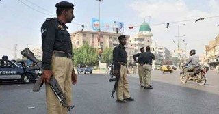 Karachi Police Firing